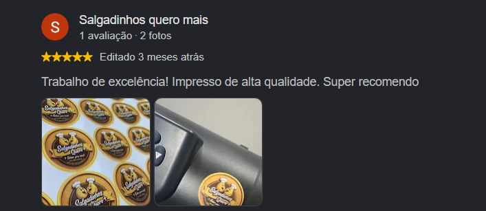 Depoimento Real - Salgadinhos quero mais